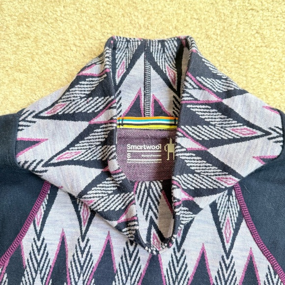 Smartwool Merino Wool 250 Turtleneck Tunic Dress Small - Picture 3 of 8